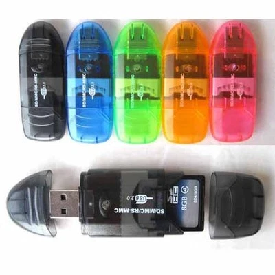 High Speed USB Memory Card Reader Writer Adapter MMC SD SDHC TF UP To 64GB -sx - Image 1 of 4