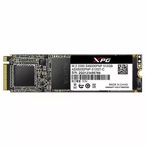 Adata XPG SX6000 Pro 512 GB M.2 2280 SSD PCIe 3.0 x4 NVMe Interface - Picture 1 of 1