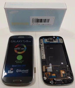 New Samsung GT-I9305 Galaxy SIII LTE LCD Titan Grey 100% Original Service Packed - Bild 1 von 1