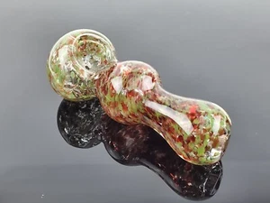 Pipa in vetro per fumare tabacco 4" pipa in vetro spesso pipe a mano - Foto 1 di 10