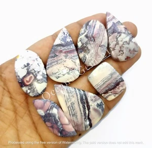 100 Karat Naturporzellan Jaspisstein, 3-4 Stück, loser Cabochon Edelstein - Bild 1 von 10