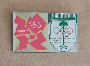 London 2012 Olympic Games - Saudi Arabia dated NOC pin
