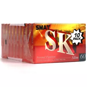 Smat SK 60 Leerkassette Band 10 Stück versiegelt Typ I Korea - Bild 1 von 3