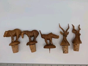Holz Tier Korken Wein Flaschenverschluss Posten - Bild 1 von 7