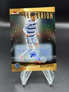 2022 Topps Finest MLS Daniel Salloi Centurion Refractor Auto SP /100 - Picture 1 of 2