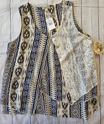 One World Live And Let Live Talla 1X Tanque Medios Mixtos Nuevo con Etiquetas Pieza de Capas  Foto 1 de 4