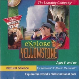 Explore Yellowstone Win/Mac PC CD-Rom The Learning Company - Imagen 1 de 2