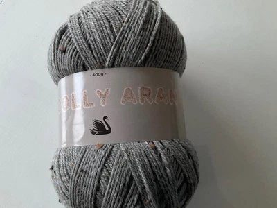 Cygnet Woolly Aran -Riverstone - Weight (inc. ball band) - 376/377 gms approx - Image 1 of 3