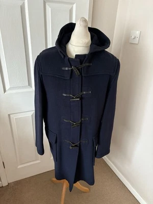 Abrigo de Lona Hombre Azul Vintage Años 90’s Gloverall Clásico Talla 40  Foto 1 de 4