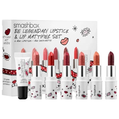 Smashbox Be Legendary Lipstick & Lip Mattifier Set - Image 1 of 3