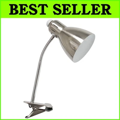 Versatile Set of 6 Indoor Brushed Nickel Adjustable Desk Lamps for Home/Office - Image 1 of 4
