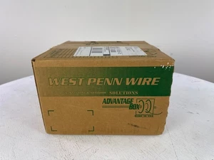 Nuovo West Penn Wire 2 conduttori 22 AWG incagliato completo schermato PVC giacca 500' - Foto 1 di 3