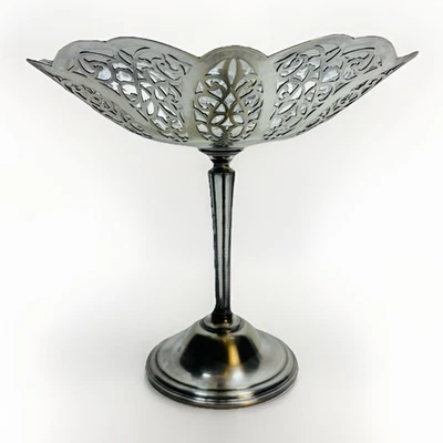 Compota de caramelo reticulada placa de plata Wm Roger’s de colección años 30 Foto 1 de 4