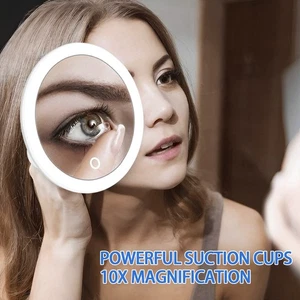 10X Magnifying Mirror 6.8Inch Magnifying Makeup Mirror with 3 Suction Cups GoIEP - Picture 1 of 11