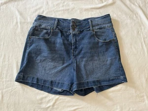 Pantalones Cortos Vaqueros Cintura Alta 14W Talla Grande | One5One - Imagen 1 de 6