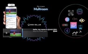 GigaBlue UHD Quad 4K Pro 2x DVB-S2 FBC Linux E2 Receiver PVR-Ready, WiFi, BT 5.4 - Bild 1 von 12