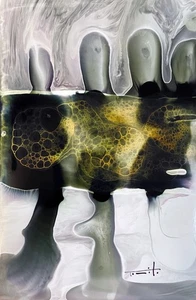 Jose Tonito Original Painting.Incredible Organic.Otherworldly art..ABSTRACT 1 - Picture 1 of 1