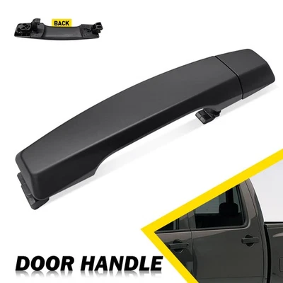 Manija de puerta exterior trasera izquierda/derecha negra para Nissan TITAN 2004-2015 Titan Foto 1 de 4