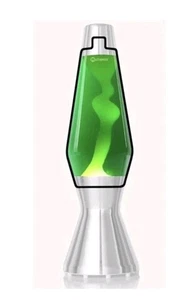 Special Edition Mathmos Astro Lava Lamp Green Yellow Bottle Brand New Limited  - Picture 1 of 7