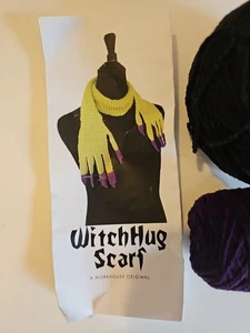 Witch Hug Scarf Morehouse Knitting Kit Pattern Yarn - Picture 1 of 2