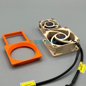 GeeekPi Low Profile Plus TWIN FAN Adapter für Noctua Lüfter Bitaxe Übertaktung - Bild 1 von 10
