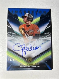 2023 Bowman Inception - Autogramme Jud Fabian #BPA-JF Blue Foil /99 (AU, RC) - Bild 1 von 2