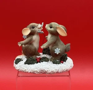 Fitz & Floyd, Charming Tails, CATCH'IN SNOWFLAKES (87/129) Limited Edition - Bild 1 von 5