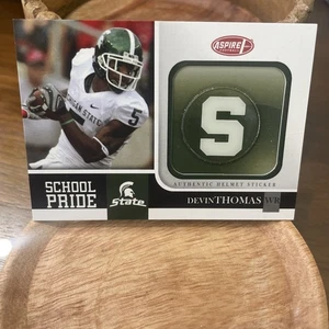 2008 SAGE Aspire #SP-4 Devin Thomas Michigan State Spartans Helmet Sticker - Picture 1 of 2