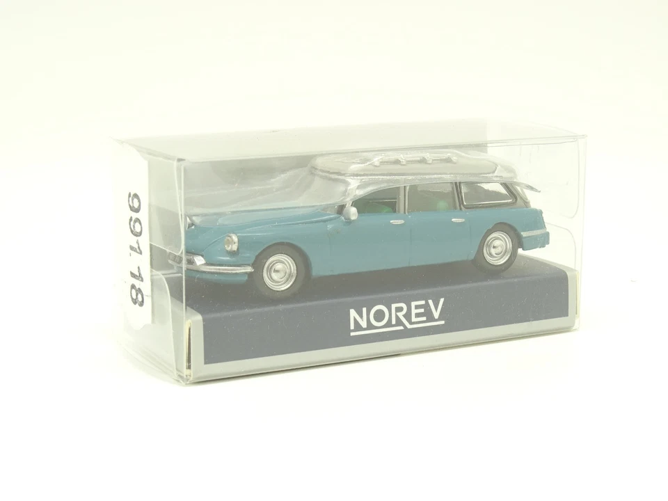 Norev 1/87 HO - Citroen DS ID Break 1960 Verde - Immagine 1 di 1