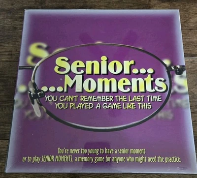 Senior Moments 棋盘游戏 TDC 游戏 全新带盒 — 第 1/4 张图片