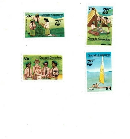 Grenadines 1985 657-60 - Girl Guides - Set of four - MNH Cover
