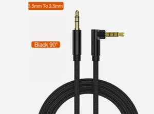 Kebiss AUX Cable Jack 3.5mm Audio Cable 3.5MM Jack Speaker Cable Headphones YY - Foto 1 di 1