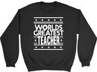 Worlds Greatest Teacher Mens Womens Sweatshirt Jumper