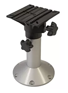 Sitzbein höhenverstellbar 34-50cm Sitzfuß Fuß f. Steuerstuhl Bootssitz Sitz Boot - Bild 1 von 1