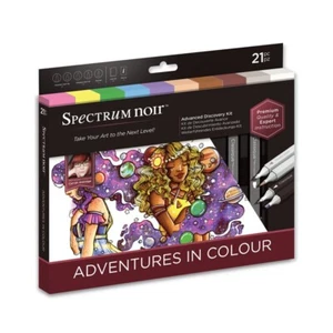 Spectrum Noir Advanced Discovery Kit - Adventures in Colour dual tip art liner - Picture 1 of 8
