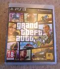 Grand Theft Auto V 5 Playstation Ps3 Game With Map & Manual