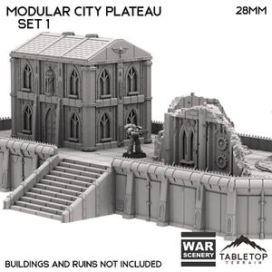 Meseta de ciudad modular Castograd - Grimdark Gothic Wargaming - Imagen 1 de 7