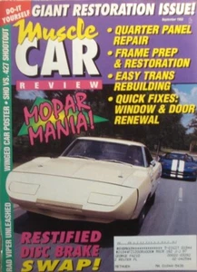 MUSCLE CAR REVIEW 1993 SEPT - VIPER, FAIRLANE 427 - Picture 1 of 1