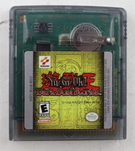 Yu-Gi-Oh Dark Duel Stories (Nintendo Game Boy Color, 2002) GBC Authentic Tested - Picture 1 of 2