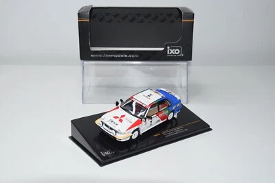 B25 1:43 IXO RAC219 MITSUBISHI GALANT VR-4 EVO IVORY COAST RALLY WINNER 1991 MIB - Immagine 1 di 4