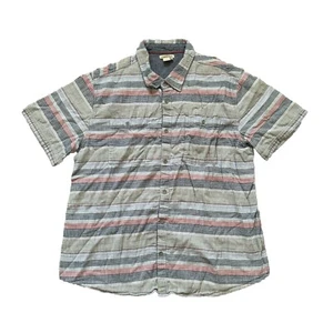 Carbon 2 Cobalt Button Up Short Sleeve Blue Red Plaid Pocket Men’s Size XL - Picture 1 of 6