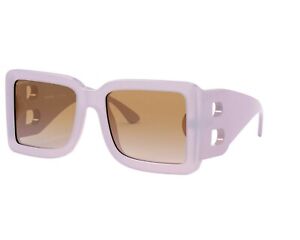 BURBERRY BE 4312 384913 Violet Lilac Women's Square Women's 55mm Sunglasses New 