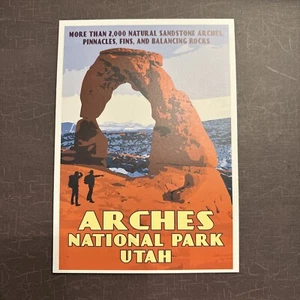ARCHES NATIONAL PARK Sierra Club Postcard Utah UT - Picture 1 of 2
