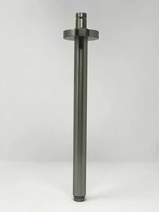 New 12" Stainless Steel Ceiling Mount Shower Arm With 1/2-Inch NPT Thread - Picture 1 of 5