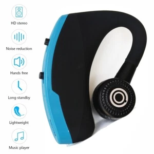 Bluetooth Headset for iPhone 15 Pro Max, 15 Pro, 15 Plus, 15, 14, 13 12 11 Blue - Picture 1 of 6