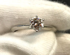 Tiffany Co .53ct Diamond Platinum Engagement Ring - $6k Retail Price (J414P1000)