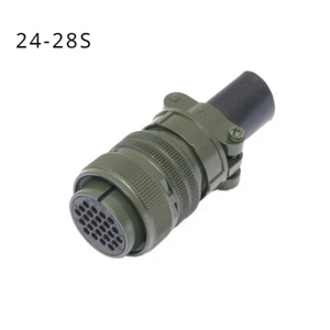 1pcs for MS3106A-24-28S MS3102A-24-28P Aviation Plug Servo Connector 24pin - Picture 1 of 4