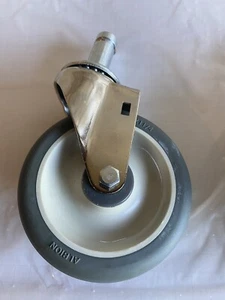 Metro M24A01FP 5M Swivel Stem 5in Caster 7/8 With Bumper - Picture 1 of 1