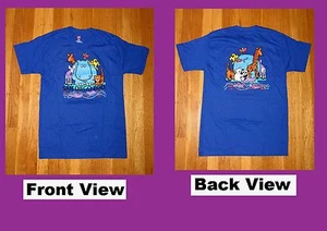 Zoo Animal T-Shirt Hippo Seal Panda Giraffe Polar Bear Tiger Okapi Size L 14/16 - Picture 1 of 4