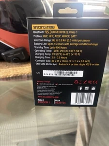 Scorpion eXo-com Bluetooth Speaker Headset.  - Picture 1 of 5